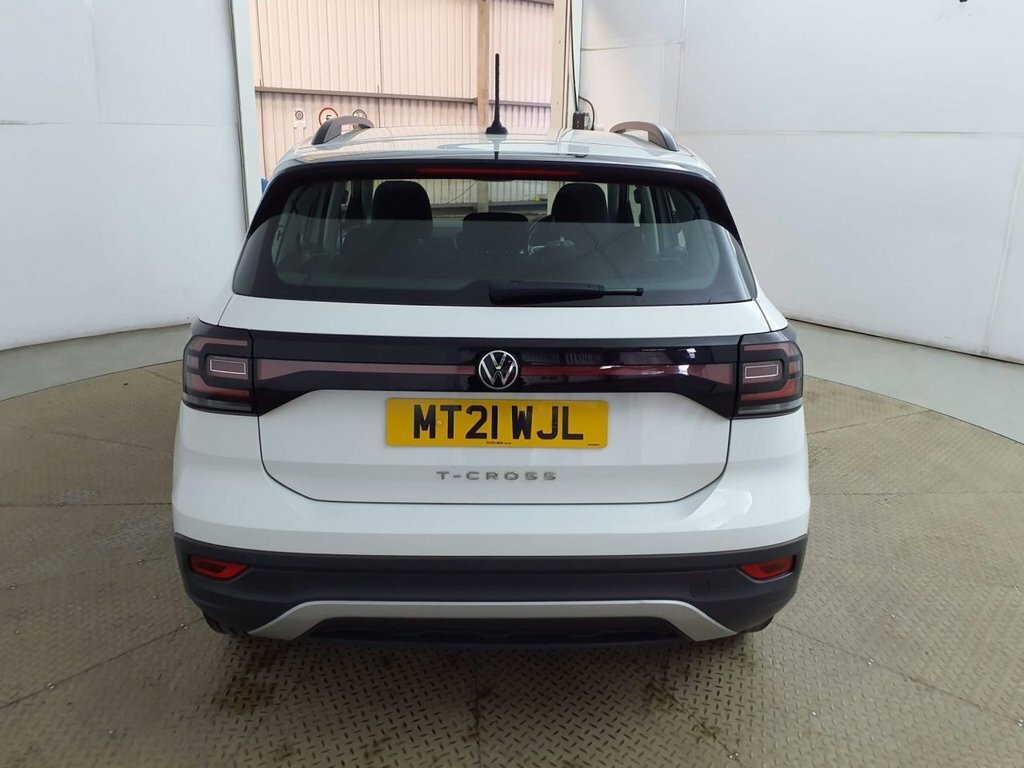 Volkswagen T-Cross 1L Se White #5