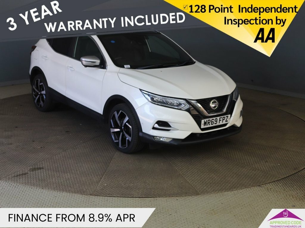 Nissan Qashqai 1.3L Tekna White
