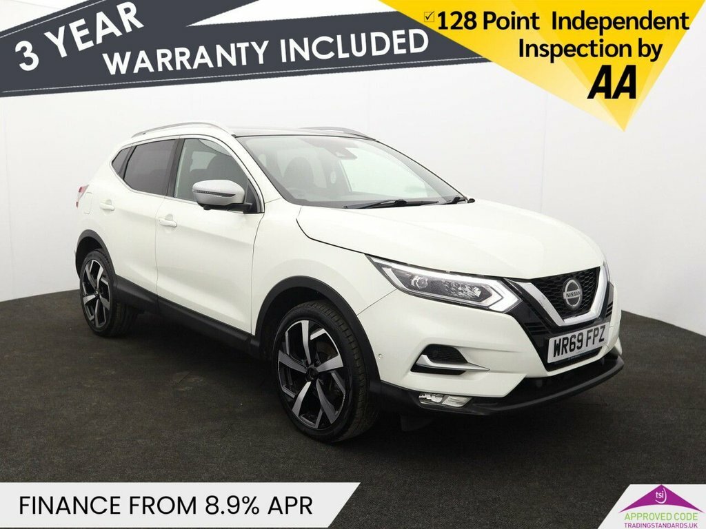 Nissan Qashqai 1.3L Tekna White