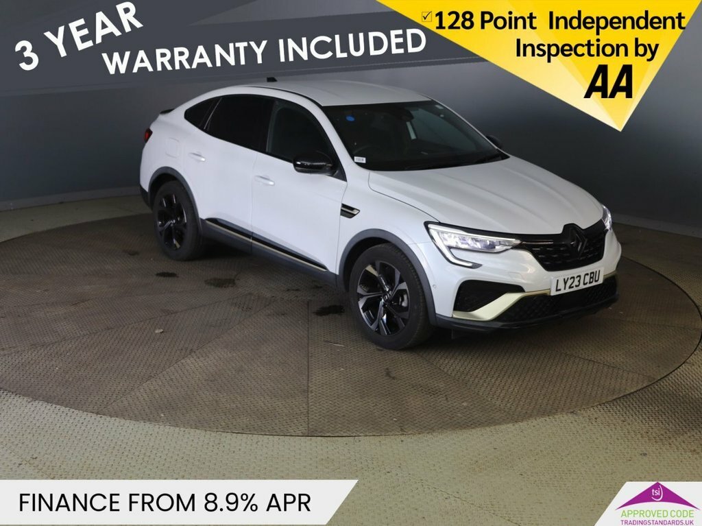 Renault Arkana 1.6L E-tech Engineered White