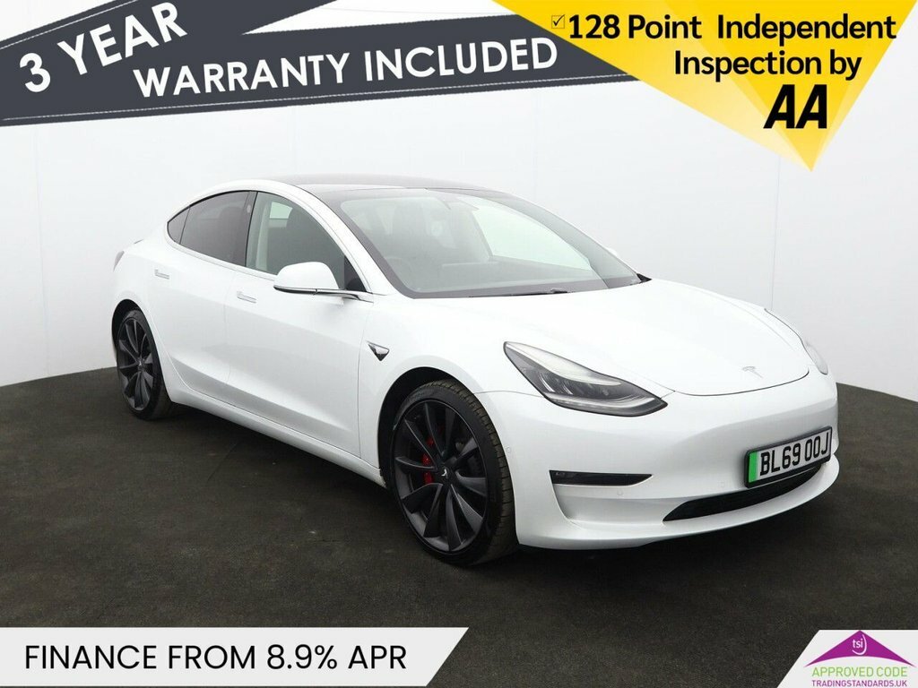 Tesla Model 3 Model 3 Performance Awd White