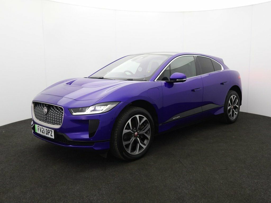 Jaguar I-Pace Suv Blue #3