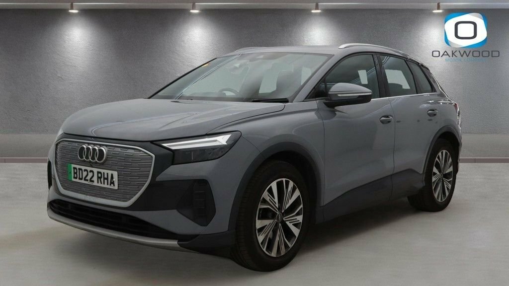 Audi Q4 E Tron Suv Grey #2