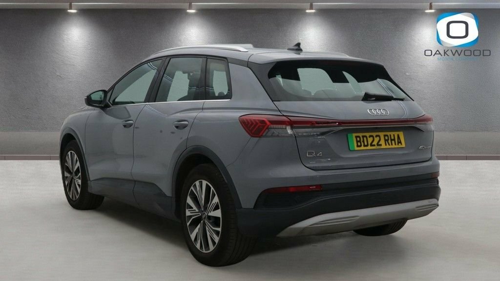 Audi Q4 E Tron Suv Grey #3
