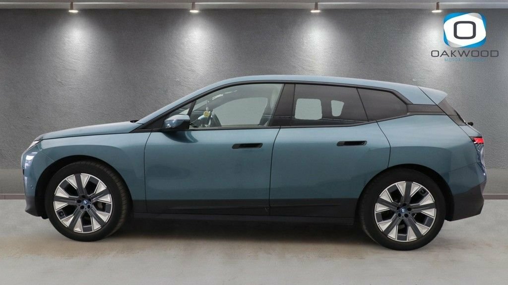 BMW iX Suv Blue #6