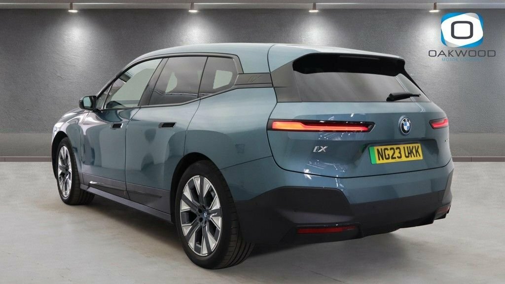 BMW iX Suv Blue #3