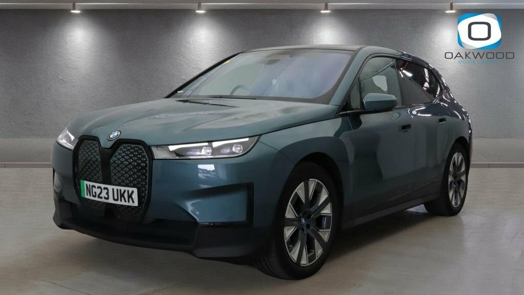 BMW iX Suv Blue #2