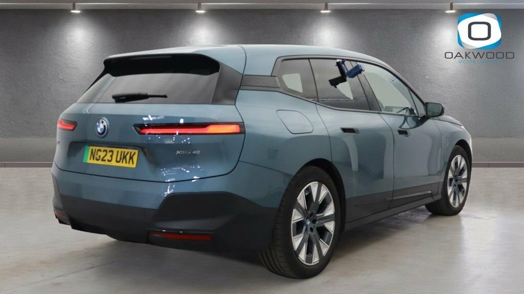 BMW iX Suv Blue #4