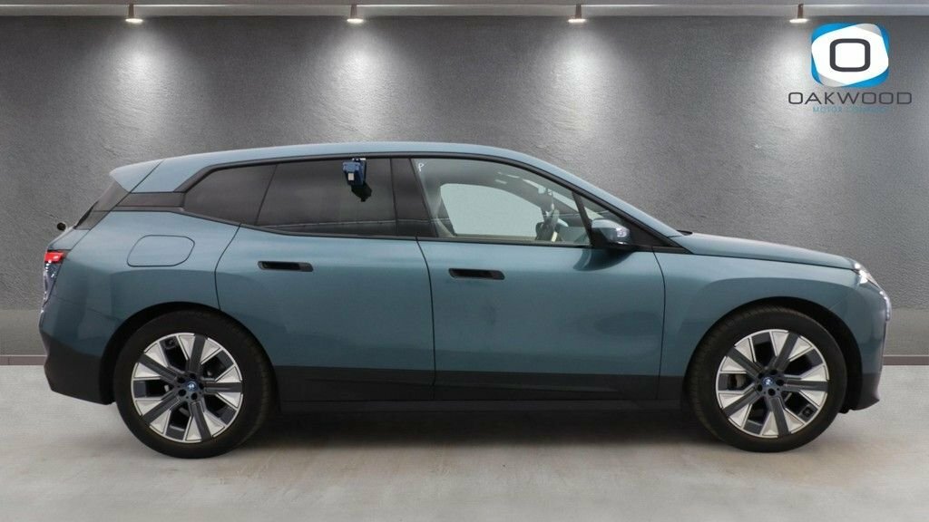 BMW iX Suv Blue #5