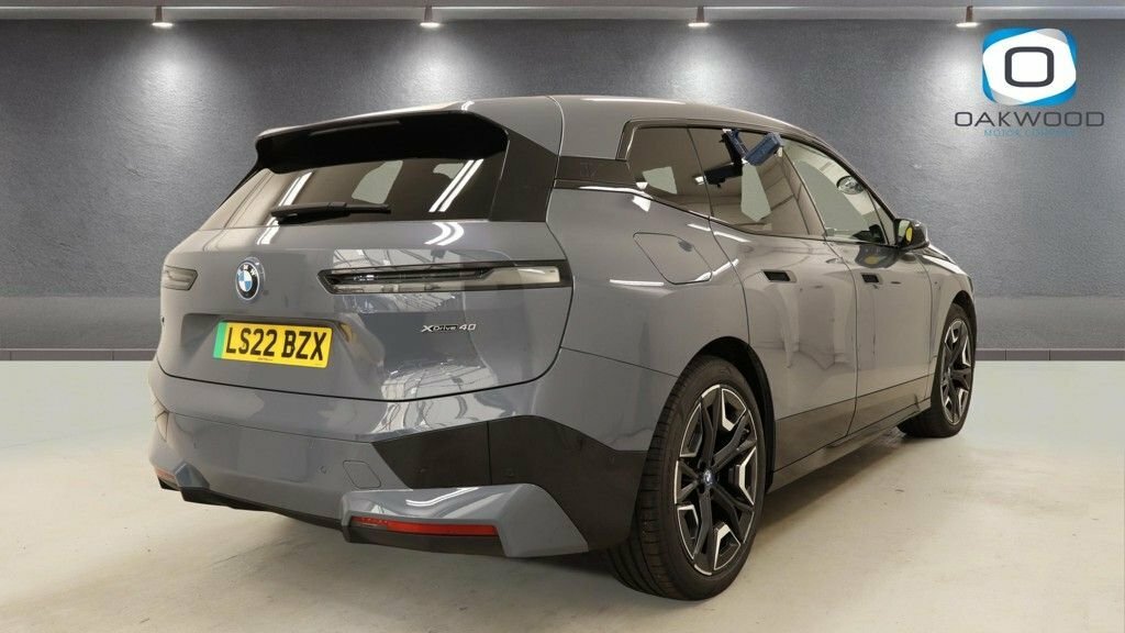 BMW iX Suv Grey #4