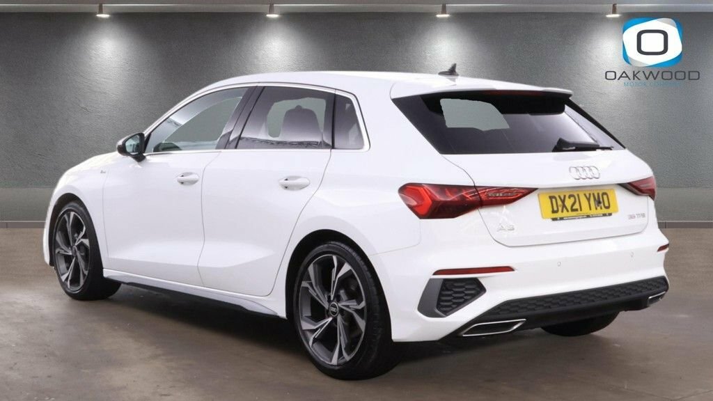 Audi A3 1L S Line DX21YMO White #3