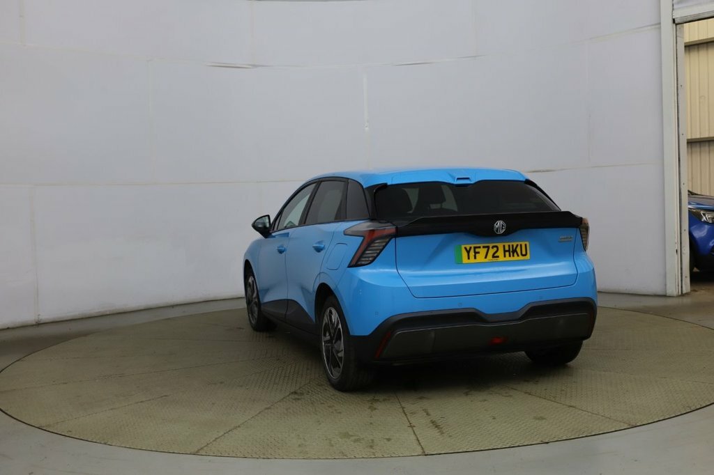 MG MG4 Hatchback Blue #5
