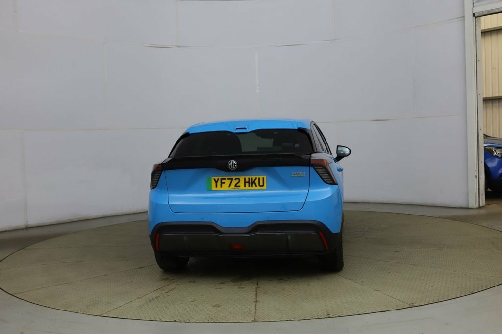 MG MG4 Hatchback Blue #4