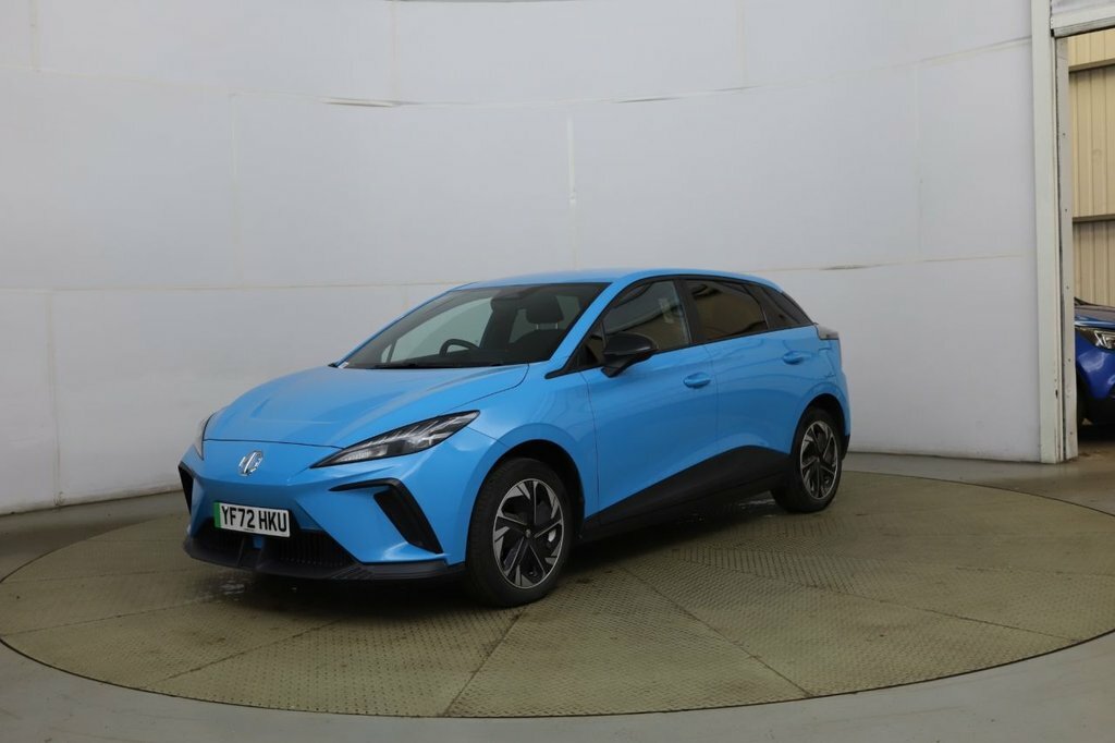 MG MG4 Hatchback Blue #3