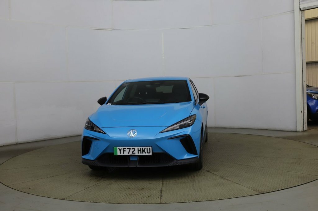 MG MG4 Hatchback Blue #2