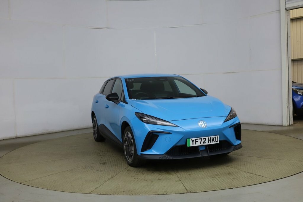 MG MG4 Hatchback Blue