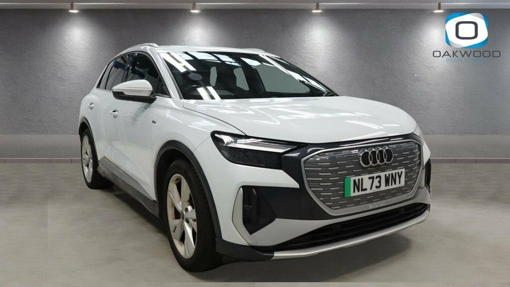 Audi Q4 E Tron Suv White