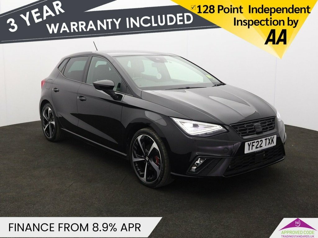 Seat Ibiza 1L Fr Sport YF22TXK Black