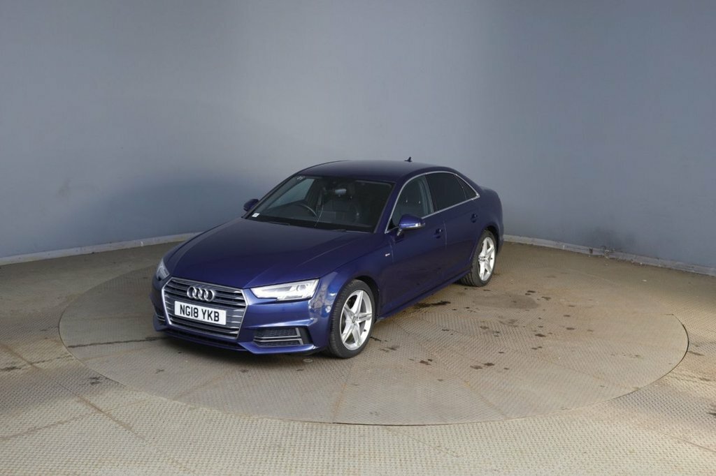 Audi A4 2L S Line Blue #3