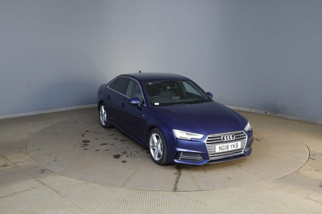 Audi A4 2L S Line Blue