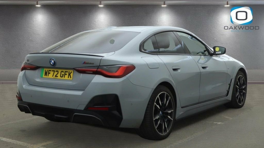 BMW i4 Hatchback Grey #4
