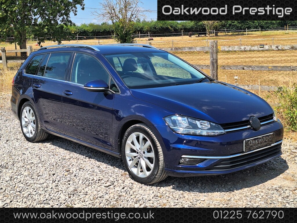 Volkswagen Golf Estate 2.0 Tdi Gt 201818 Blue
