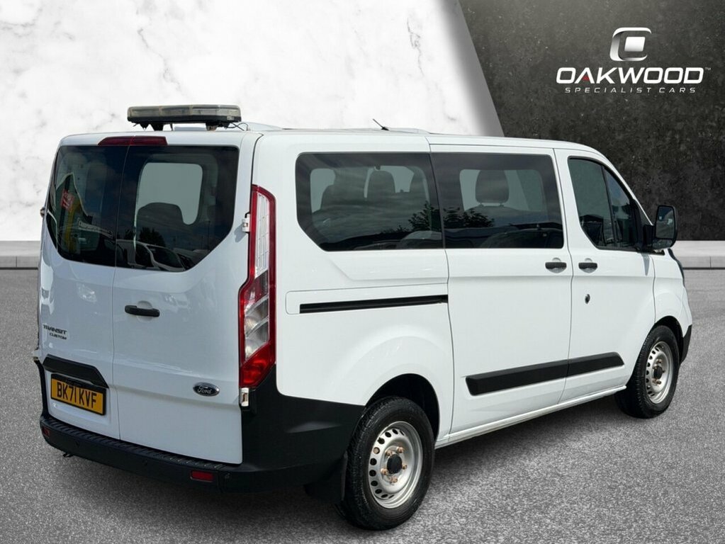 Ford Transit Custom 2L Leader BK71KVF White #3