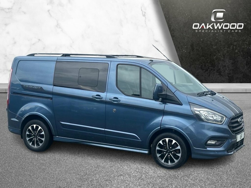 Ford Transit Custom 2L Sport 6Dr WA68XEH Blue #5