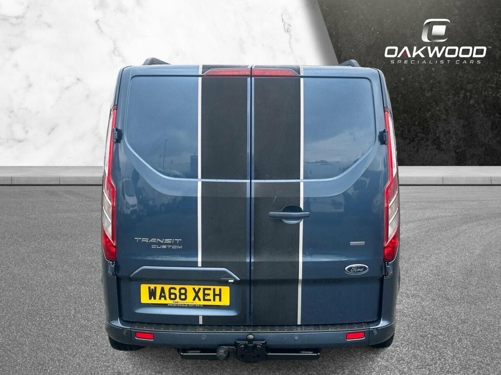 Ford Transit Custom 2L Sport 6Dr WA68XEH Blue #4