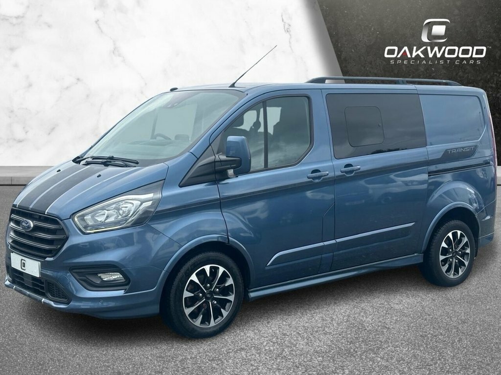 Ford Transit Custom 2L Sport 6Dr WA68XEH Blue #2