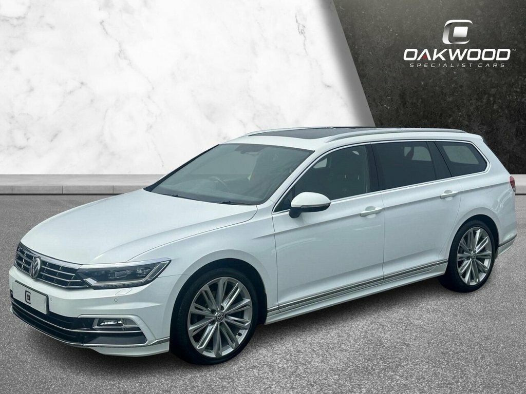 Volkswagen Passat 2L R-line White #3