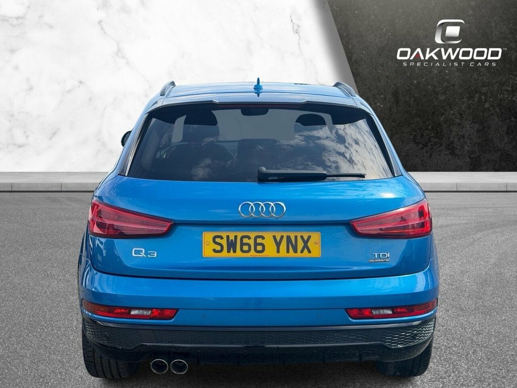 Audi Q3 2L Black Edition SW66YNX Blue #6