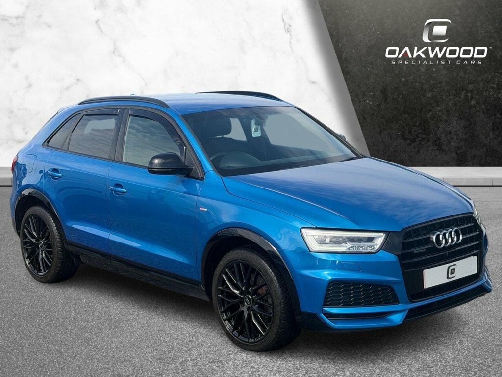 Audi Q3 2L Black Edition SW66YNX Blue