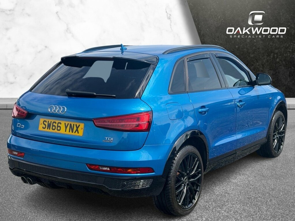 Audi Q3 2L Black Edition SW66YNX Blue #3