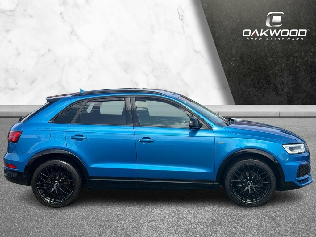 Audi Q3 2L Black Edition SW66YNX Blue #4