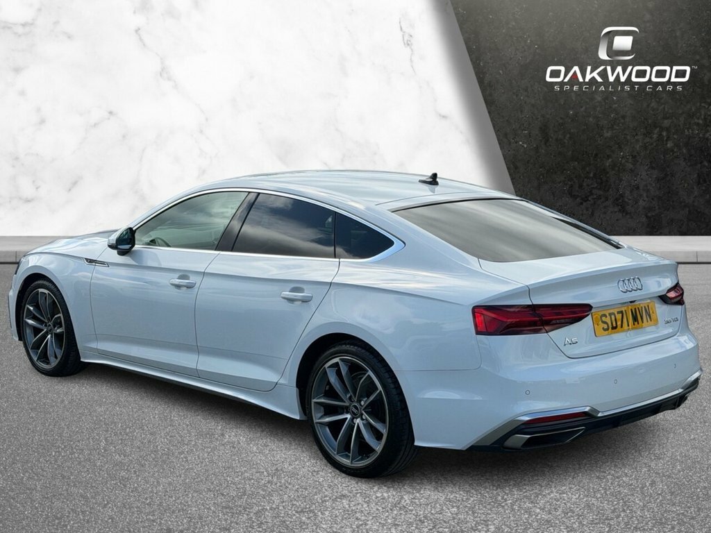 Audi A5 2L S Line White #4