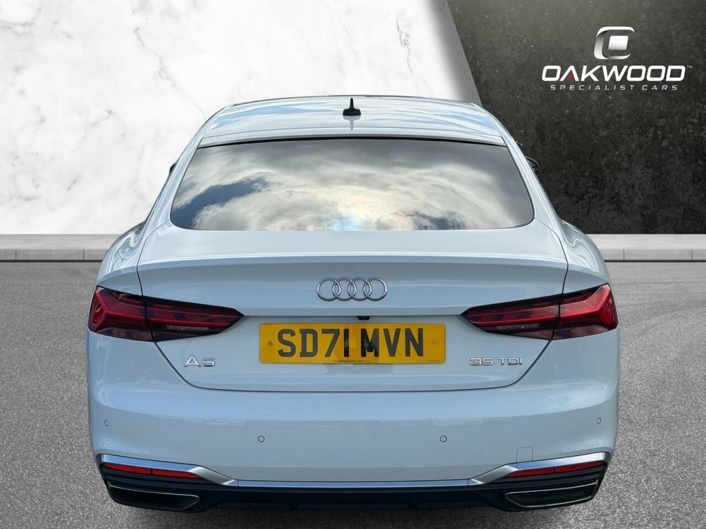 Audi A5 2L S Line White #6