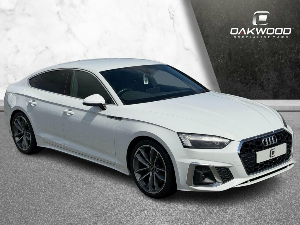Audi A5 2L S Line White