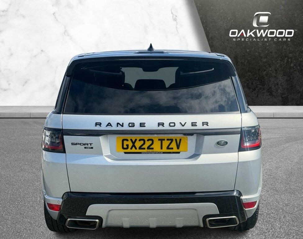 Land Rover Range Rover Sport 3L Hst GX22TZV Silver #4