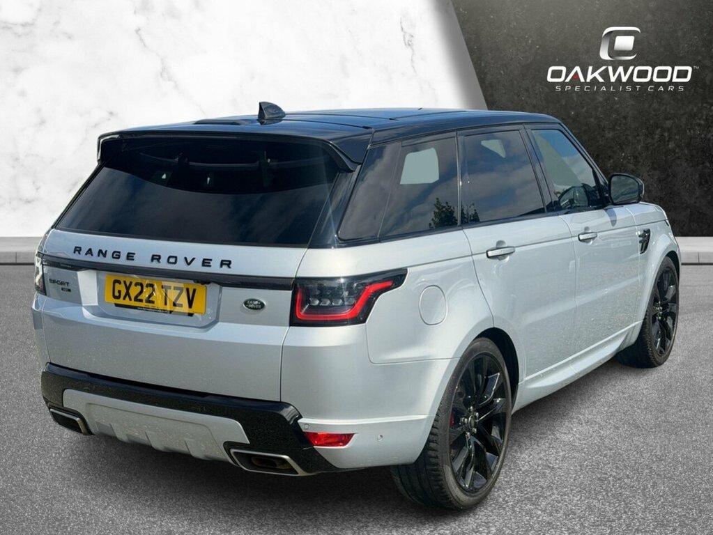 Land Rover Range Rover Sport 3L Hst GX22TZV Silver #5