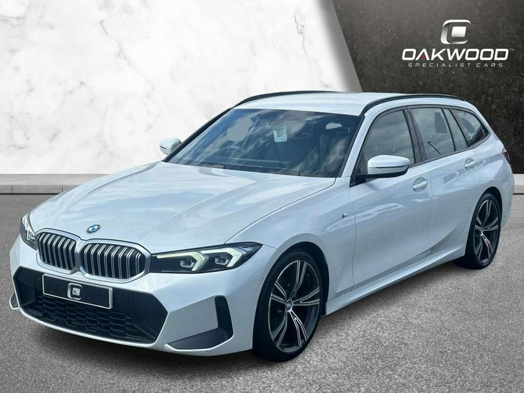 BMW 3 Series 2L M Sport LV72NJO White #2