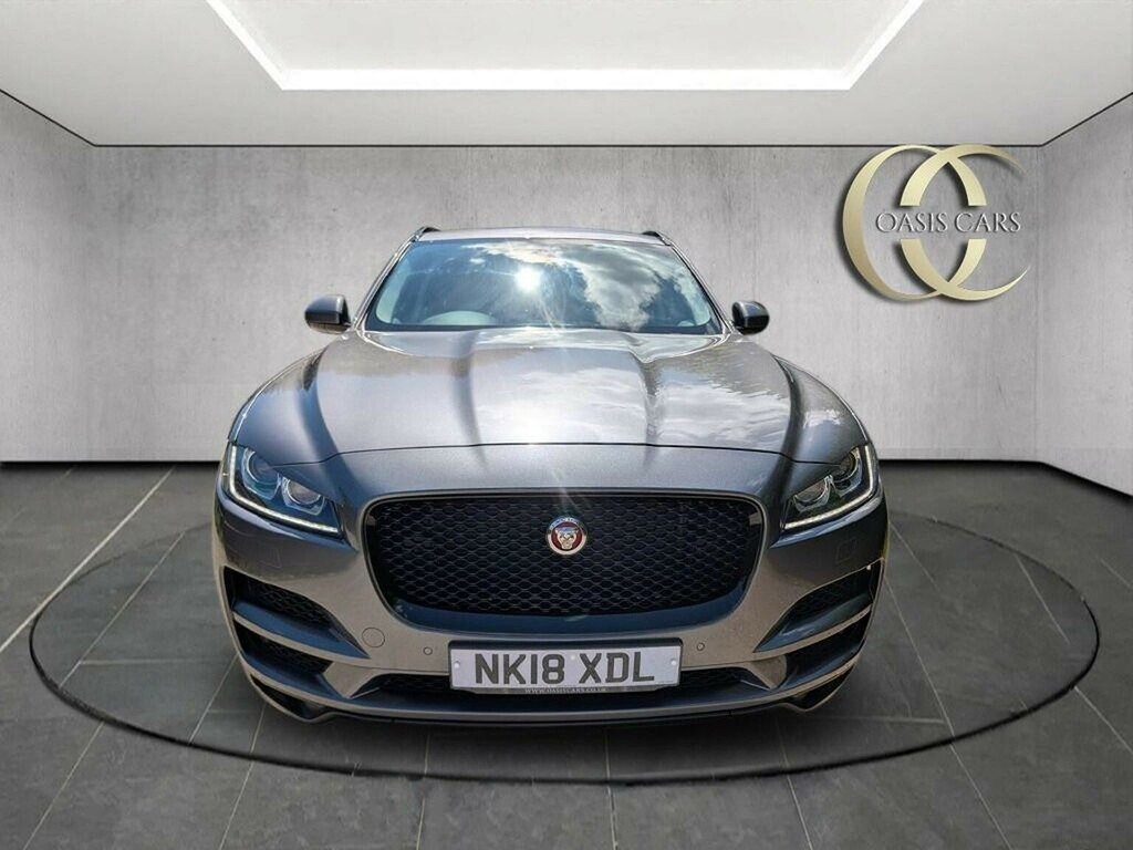 Jaguar F-Pace Suv 2.0 D180 Portfolio Awd Euro 6 Ss NK18XDL Grey #6
