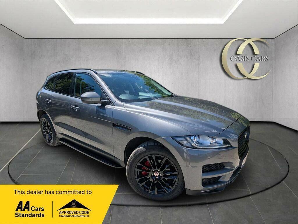 Jaguar F-Pace Suv 2.0 D180 Portfolio Awd Euro 6 Ss Grey