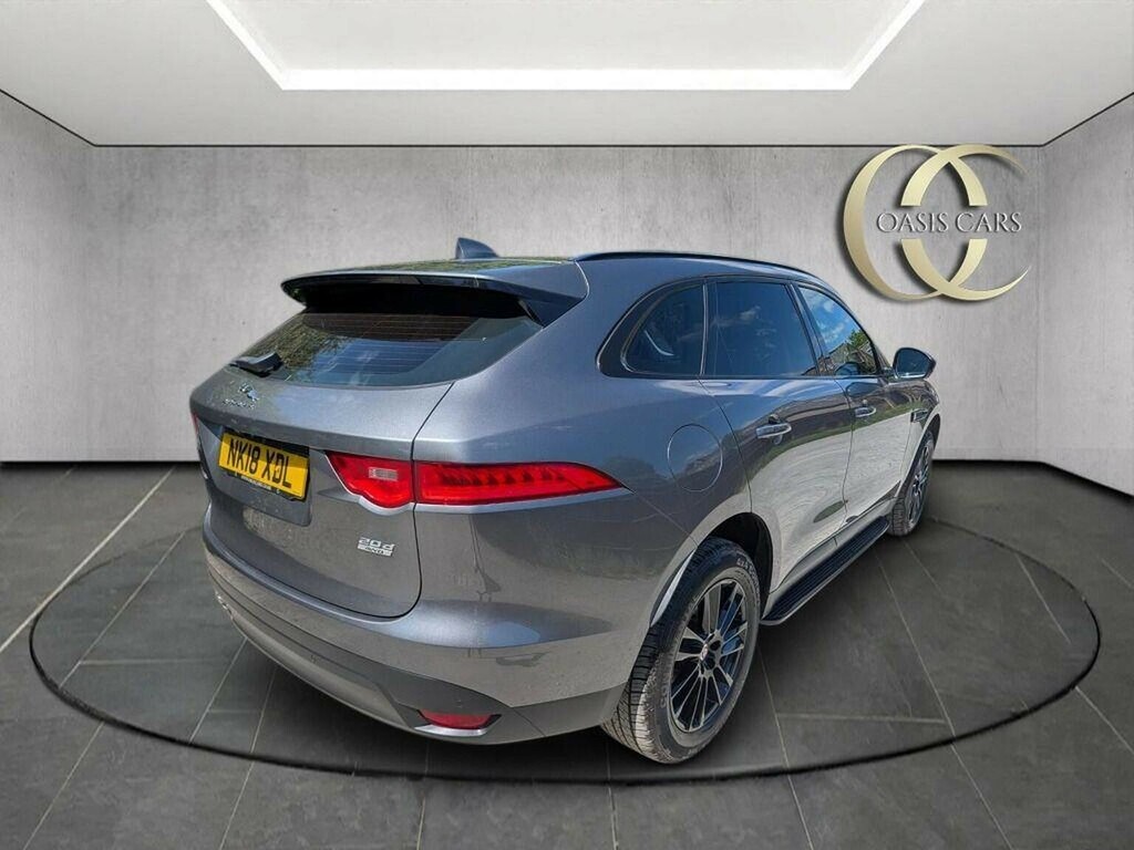 Jaguar F-Pace Suv 2.0 D180 Portfolio Awd Euro 6 Ss NK18XDL Grey #5