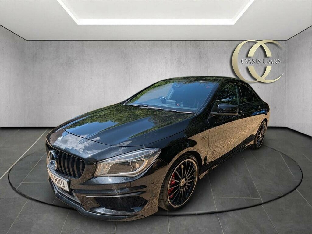 Mercedes-Benz CLA Class Saloon 2.0 Cla45 Amg Coupe Spds Dct 4Matic Euro 6 Black #4