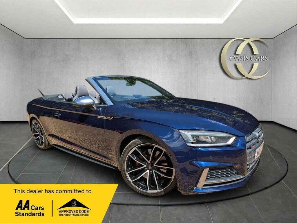 Audi S5 3.0 Tfsi V6 Cabriolet Tiptronic Quattro Euro 6 S Blue