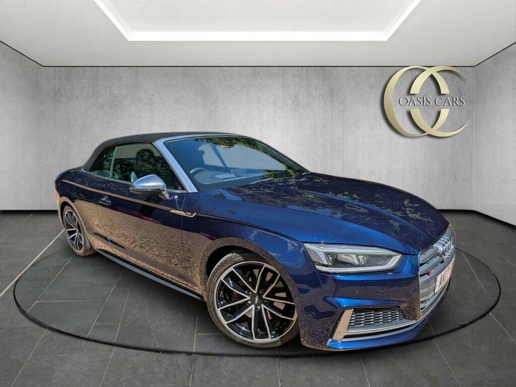 Audi S5 3.0 Tfsi V6 Cabriolet Tiptronic Quattro Euro 6 S Blue #2