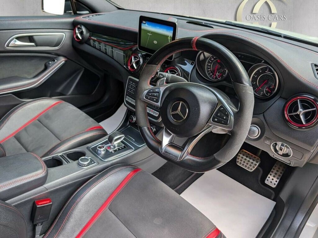 Mercedes-Benz CLA Class 2.0 Cla45 Amg Coupe Spds Dct 4Matic Euro 6 Ss 4 White #2