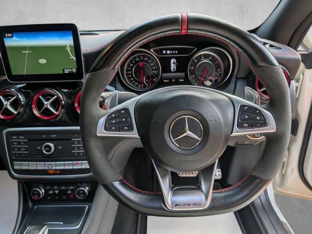 Mercedes-Benz CLA Class 2.0 Cla45 Amg Coupe Spds Dct 4Matic Euro 6 Ss 4 White #6