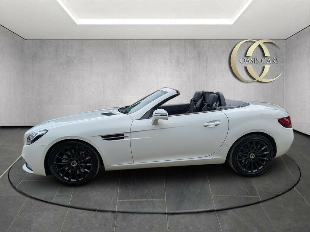 Mercedes-Benz SLC Convertible 2.0 Slc200 Amg Line G-tronic Euro 6 S White #6